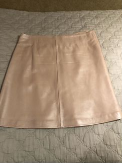 Юбка кожаная