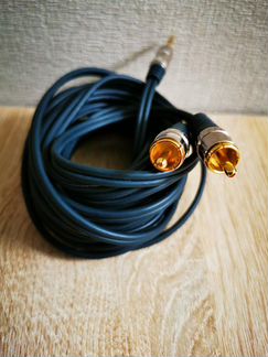 Аудио кабель jack-2RCA Daxx J45