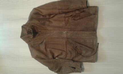 Кожаная куртка демисезонная