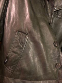 Кожаная мужская куртка PR.OFF