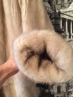Норковая шуба длинная 