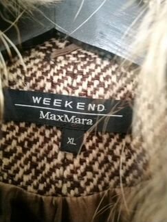 Пальто шерсть Max Mara Weekend оригинал