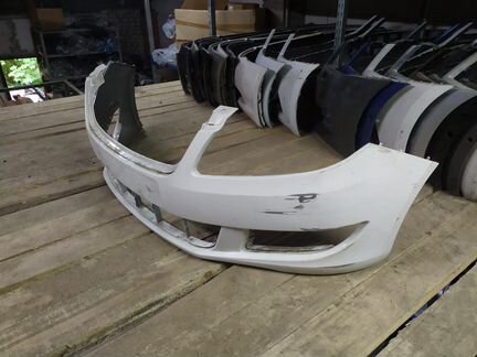 Передний бампер Skoda Fabia 2 арт 24066