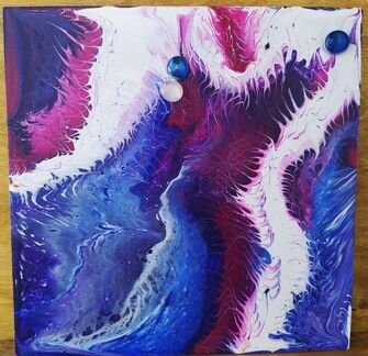 Интерьерные картины, Флюид Арт, Жидкий акрил