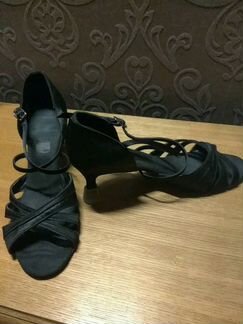 Изящные босоножки для бальных танцев (б/у)