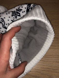 Шапка зимняя с помпоном