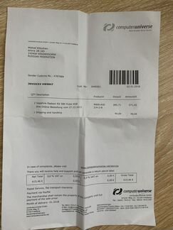 Sapphire radeon RX580 4gb