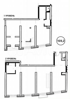 4-к апартаменты, 169.2 м², 1/28 эт.
