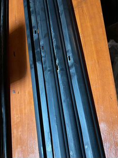 Уплотнитель двери черный Audi A6 C6