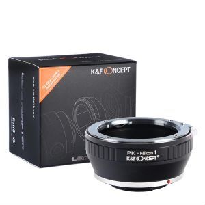 Адаптер K&F Concept PK-NIK1 Nikon 1- Pentax K