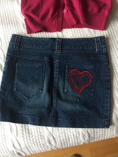 Юбка джинсовая