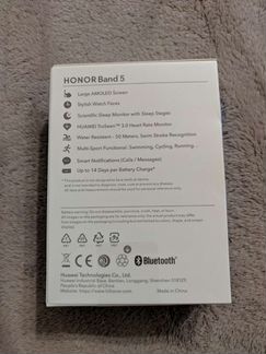 Фитнес браслет с отслеживанием SpO2 Honer Band 5