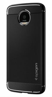Чехол Spigen Rugged Armor на Moto Z / Z Force