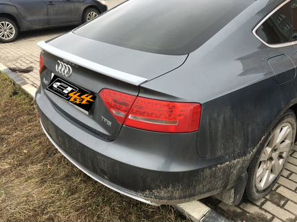 Lip cпойлер на Audi A5 Sportback