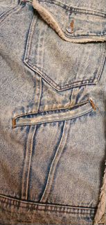 Куртка джинсовая rifle винтаж,утепленная