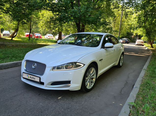 Jaguar XF 2013 Р±РµР»С‹Р№