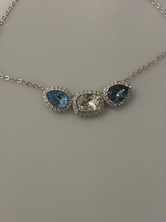 Swarovski колье, новое