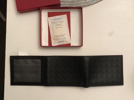 Salvatore ferragamo мужской кошелек