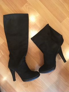 Ботфорты Fabi нубук