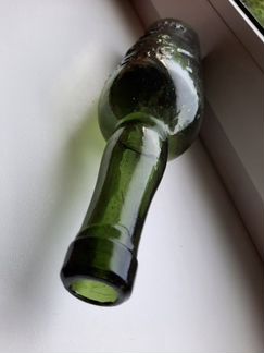 Антикварная бутылка Левенбрау кон.19 - начало 20 в