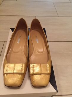 Балетки Alba золотые р37