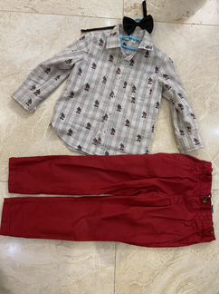 Рубашка gap и брюки 110-116