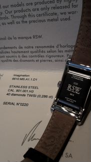 RSW Rama Swiss Watch женские часы с бриллиантами