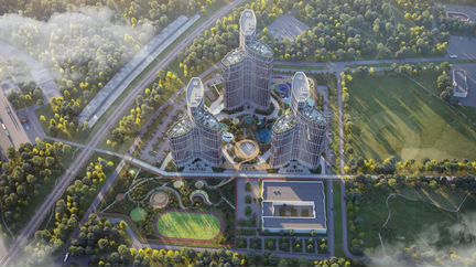 3-к квартира, 94.4 м², 37/39 эт.