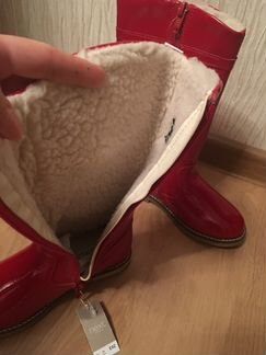 Сапоги next, натуральная кожа, размер 28, тёплые