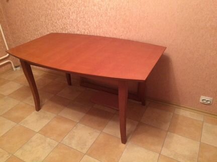 Стол раскладной производство Польша, цвет орех