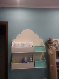 Полочка органайзер Облачко