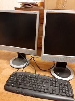 Мониторы samsung и клавиатура
