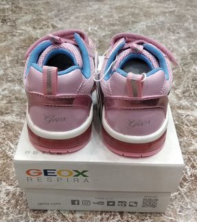 Кроссовки Геокс с мигалками р 27