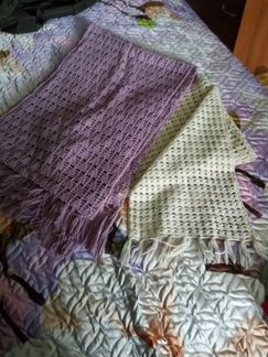 Три шарфика ручной работы