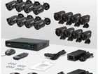 Комплект видеонаблюдения 16 камер Full HD 2Мп