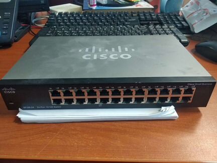 Cisco sf100-24 v2