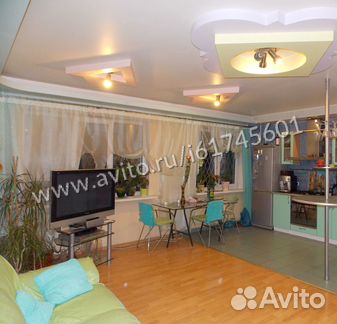 4-к квартира, 95 м², 2/10 эт.