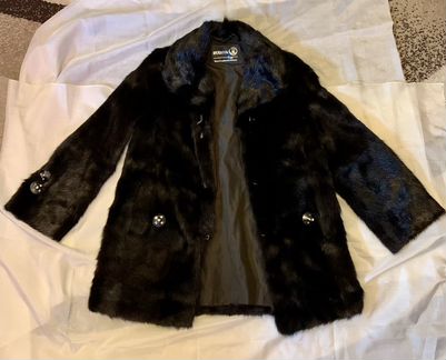 Норковый полушубок
