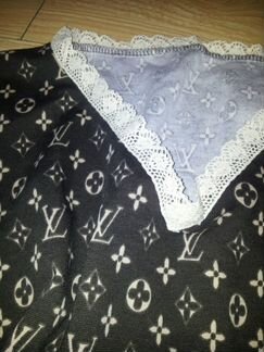 Платье с символикой LV, новое