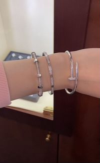 Браслеты Cartier Love гвоздь гайки с бриллиантами