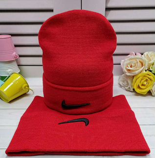 Шапка и снуд Nike (комплект)