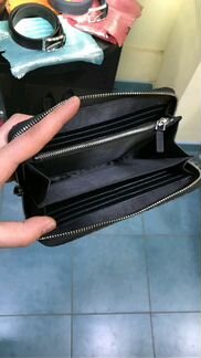 Бумажник портмоне клатч из кожи питона - 3