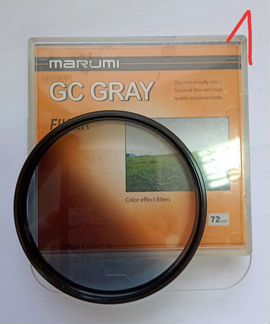 Фильтр Marumi для камеры фотоаппарата 72 мм Япония