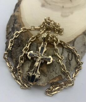 Золотая цепь, золотой крест