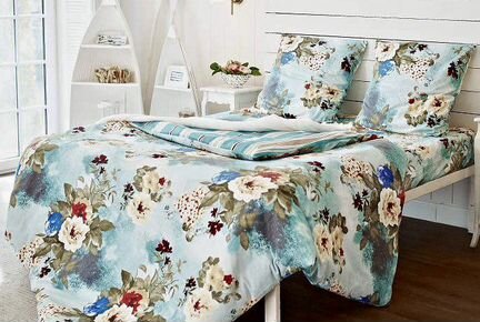 Комплект постельного белья фланель евро