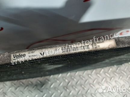 Радиатор кондиционера renault megane 2