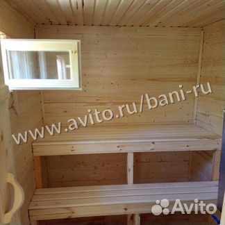 Баня из бруса мобильная баня под ключ