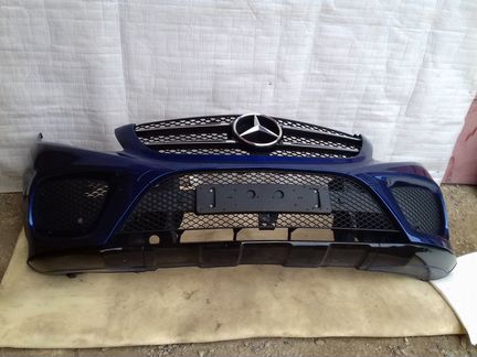 Бампер амг в сборе Мерседес GLE оригинал без дефек