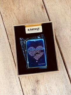 Новая Бензиновая зажигалка градиент сердце