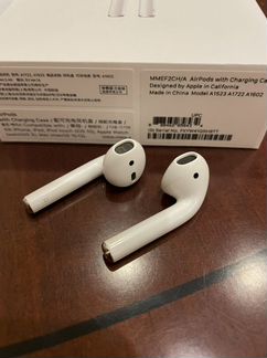 Беспроводные наушники airpods